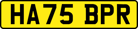 HA75BPR