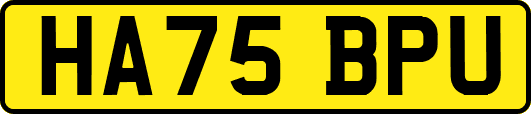 HA75BPU