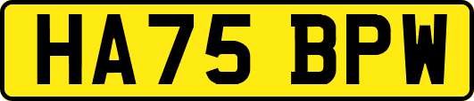 HA75BPW