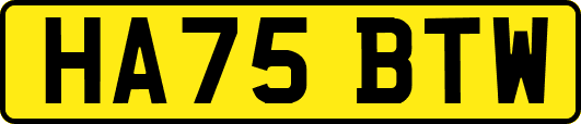 HA75BTW
