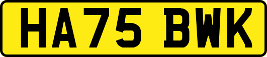 HA75BWK