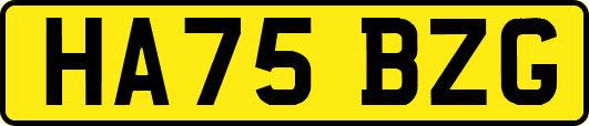 HA75BZG