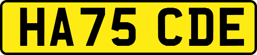 HA75CDE