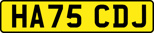 HA75CDJ