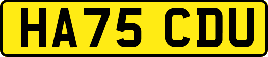 HA75CDU