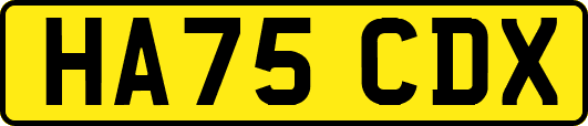 HA75CDX