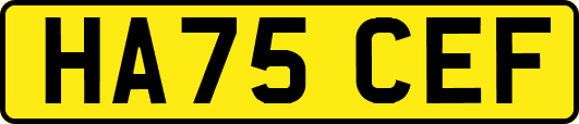 HA75CEF