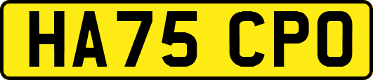 HA75CPO