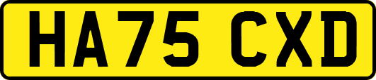 HA75CXD
