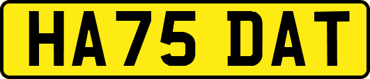 HA75DAT