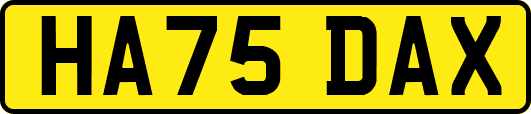 HA75DAX