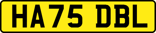 HA75DBL