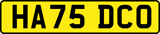 HA75DCO