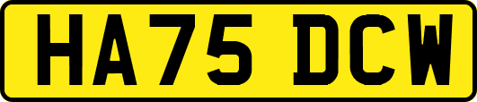 HA75DCW