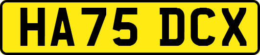 HA75DCX