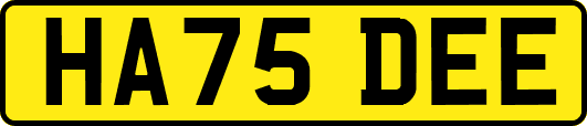 HA75DEE