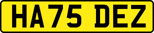 HA75DEZ