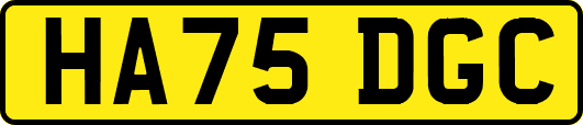 HA75DGC