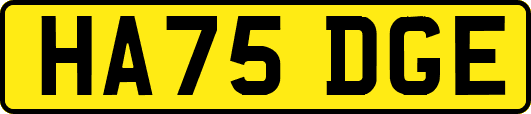 HA75DGE