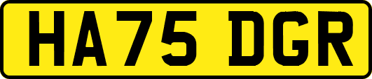 HA75DGR