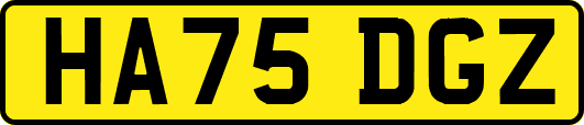 HA75DGZ