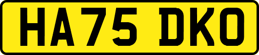 HA75DKO