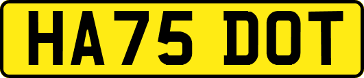HA75DOT