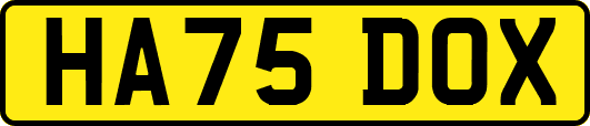 HA75DOX
