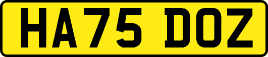 HA75DOZ