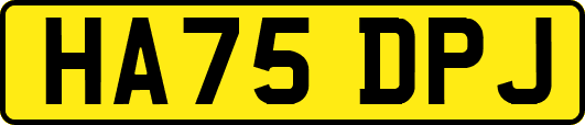 HA75DPJ