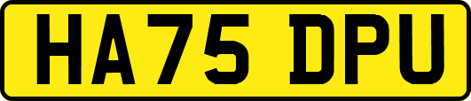 HA75DPU
