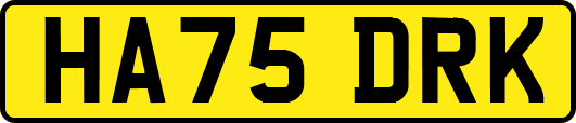 HA75DRK