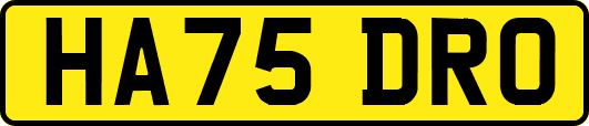 HA75DRO