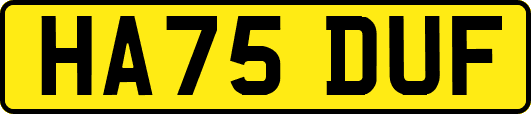 HA75DUF
