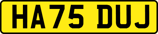 HA75DUJ