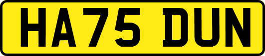 HA75DUN