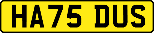 HA75DUS