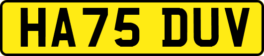 HA75DUV
