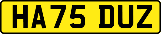 HA75DUZ