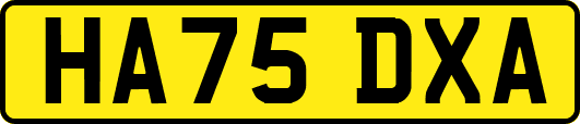 HA75DXA