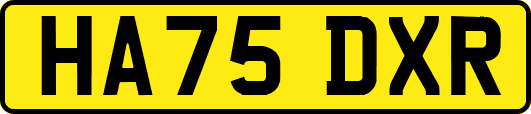 HA75DXR