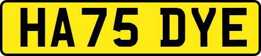 HA75DYE