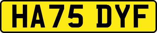 HA75DYF