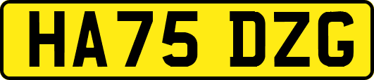 HA75DZG
