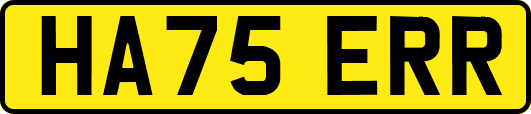 HA75ERR