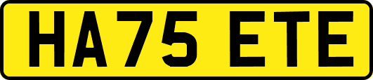 HA75ETE