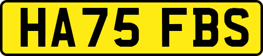 HA75FBS