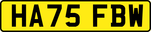 HA75FBW