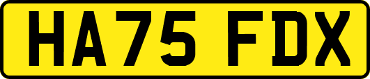HA75FDX