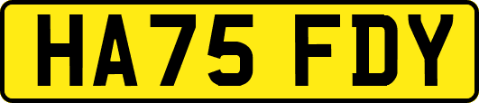 HA75FDY